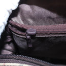 BURBERRY Nova Check Hand Bag Canvas Beige Auth 103267-21