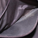 BURBERRY Nova Check Hand Bag Canvas Beige Auth 103267-22