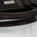 BURBERRY Nova Check Hand Bag Canvas 2way Beige Auth 103269-7