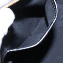 BURBERRY Nova Check Hand Bag Canvas 2way Beige Black Auth 103293AV-23