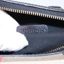 BURBERRY Nova Check Hand Bag Canvas 2way Beige Black Auth 103293AV-12