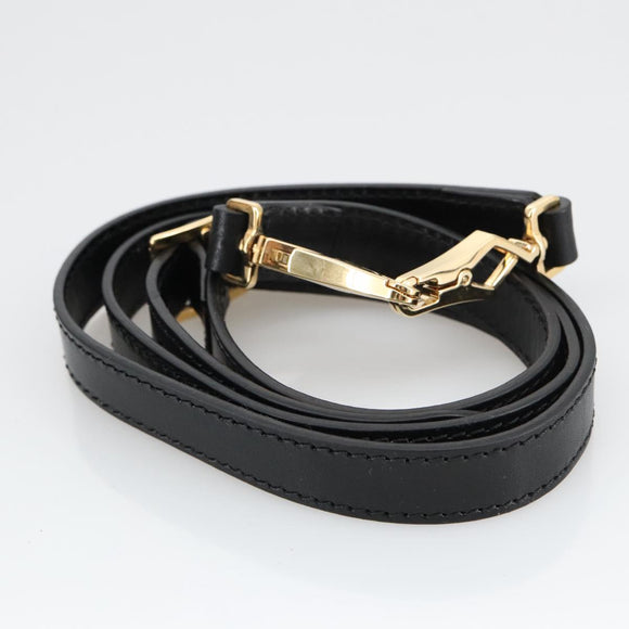 BURBERRY Nova Check Hand Bag Canvas 2way Beige Black Auth 103293AV