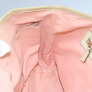 GUCCI GG Canvas Hand Bag Pink Cream Gold 139261 Auth 103310-19