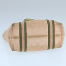 GUCCI GG Canvas Hand Bag Pink Cream Gold 139261 Auth 103310-5