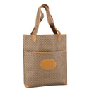 GUCCI Micro GG Supreme Tote Bag PVC Beige Gold 002 39 0054 Auth 103324-1