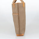 GUCCI Micro GG Supreme Tote Bag PVC Beige Gold 002 39 0054 Auth 103324-4