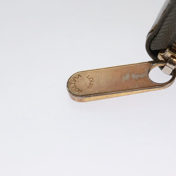 LOUIS VUITTON Monogram Vernis Zippy Wallet Veil Bronze M93723 LV Auth 103361