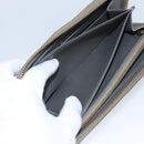 LOUIS VUITTON Monogram Vernis Zippy Wallet Veil Bronze M93723 LV Auth 103361-22