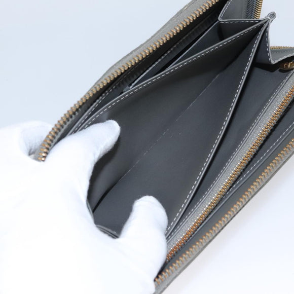 LOUIS VUITTON Monogram Vernis Zippy Wallet Veil Bronze M93723 LV Auth 103361
