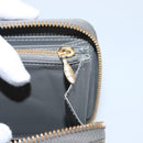 LOUIS VUITTON Monogram Vernis Zippy Wallet Veil Bronze M93723 LV Auth 103361-25