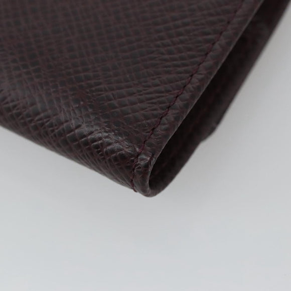 LOUIS VUITTON Taiga Multicles6 Key Case Acajou M30536 LV Auth 103362