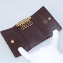 LOUIS VUITTON Taiga Multicles6 Key Case Acajou M30536 LV Auth 103362-8
