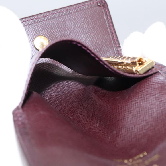 LOUIS VUITTON Taiga Multicles6 Key Case Acajou M30536 LV Auth 103362