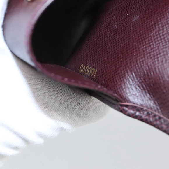 LOUIS VUITTON Taiga Multicles6 Key Case Acajou M30536 LV Auth 103362