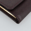 LOUIS VUITTON Taiga Multicles6 Key Case Acajou M30536 LV Auth 103362-14