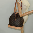 LOUIS VUITTON Monogram Noe Shoulder Bag M42224 LV Auth 103369A-21