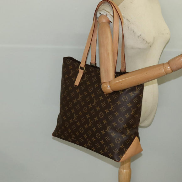 LOUIS VUITTON Monogram Cabas Mezzo Tote Bag M51151 LV Auth 103378SAV