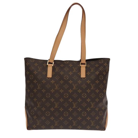 LOUIS VUITTON Monogram Cabas Mezzo Tote Bag M51151 LV Auth 103378SAV