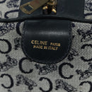 CELINE C Sulky Hand Bag Canvas Navy Auth 103383-18