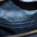 CELINE C Sulky Hand Bag Canvas Navy Auth 103383-19