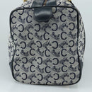 CELINE C Sulky Hand Bag Canvas Navy Auth 103383-4