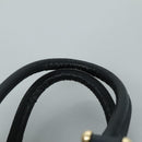 CELINE C Sulky Hand Bag Canvas Navy Auth 103383-8