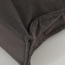 HERMES Her Line MM Hand Bag Canvas Gray Auth 103385-16