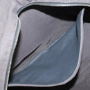 HERMES Her Line MM Hand Bag Canvas Gray Auth 103385-20