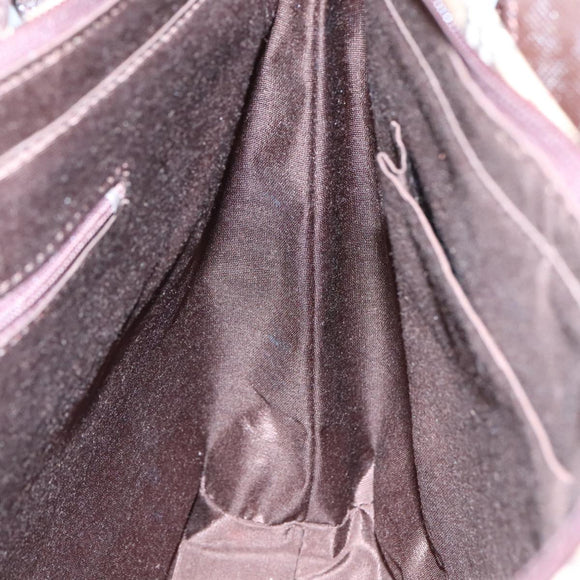 BURBERRY Nova Check Shoulder Bag Canvas Beige Auth 103388