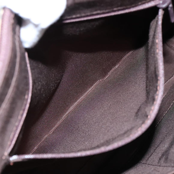 BURBERRY Nova Check Shoulder Bag Canvas Beige Auth 103388