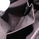 BURBERRY Nova Check Shoulder Bag Canvas Beige Auth 103388-21