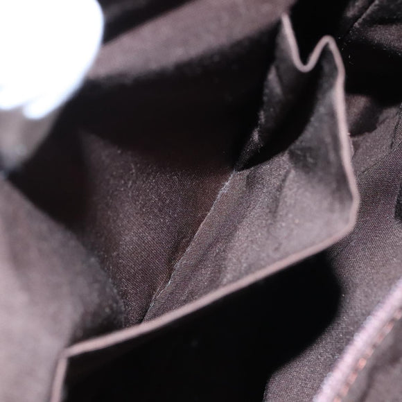 BURBERRY Nova Check Shoulder Bag Canvas Beige Auth 103388