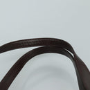 BURBERRY Nova Check Shoulder Bag Canvas Beige Auth 103388-8