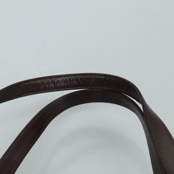 BURBERRY Nova Check Shoulder Bag Canvas Beige Auth 103388