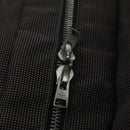 HERMES Her Line MM Hand Bag Canvas Gray Silver Auth 103414-19