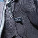 HERMES Her Line MM Hand Bag Canvas Gray Silver Auth 103414-20