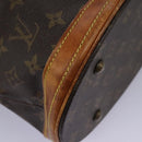LOUIS VUITTON Monogram Bucket PM Shoulder Bag M42238 LV Auth 103423-12