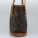LOUIS VUITTON Monogram Bucket PM Shoulder Bag M42238 LV Auth 103423-4