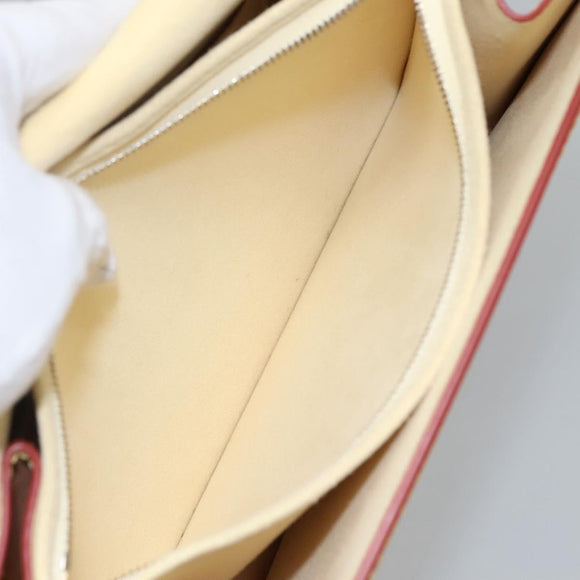 LOUIS VUITTON Monogram LV Pop Dauphine MM Shoulder Bag Red M55452 Auth 103428S