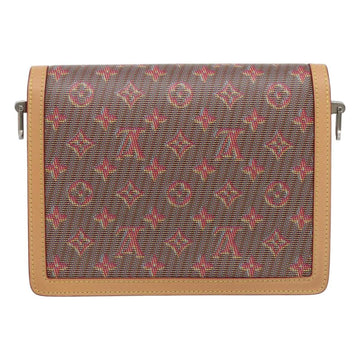 LOUIS VUITTON Monogram LV Pop Dauphine MM Shoulder Bag Red M55452 Auth 103428S - 0