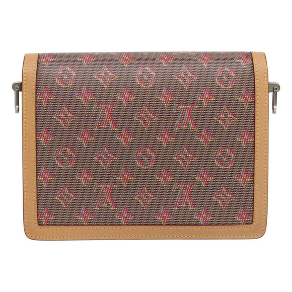 LOUIS VUITTON Monogram LV Pop Dauphine MM Shoulder Bag Red M55452 Auth 103428S