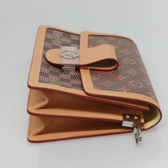 LOUIS VUITTON Monogram LV Pop Dauphine MM Shoulder Bag Red M55452 Auth 103428S