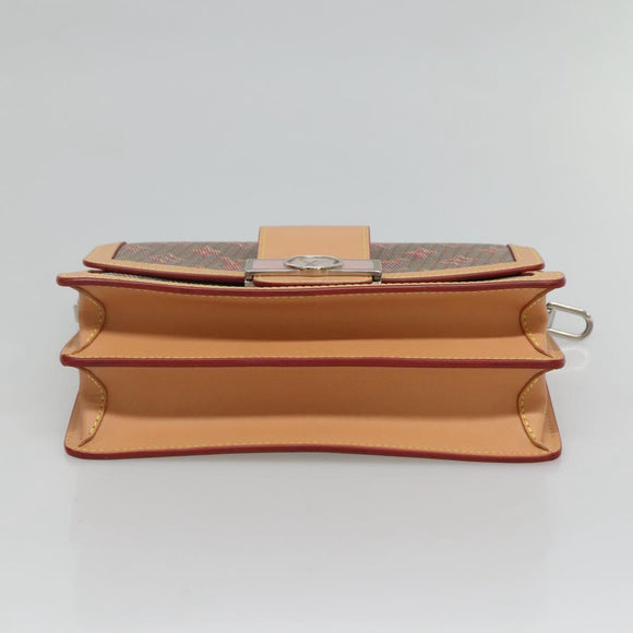 LOUIS VUITTON Monogram LV Pop Dauphine MM Shoulder Bag Red M55452 Auth 103428S