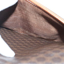 CELINE Macadam Canvas Shoulder Bag PVC Leather Brown Auth 103438-11