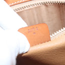 CELINE Macadam Canvas Shoulder Bag PVC Leather Brown Auth 103438-12