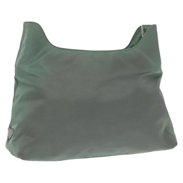 PRADA Shoulder Bag Nylon Khaki Auth 103443