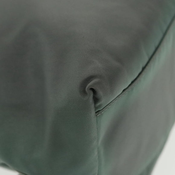 PRADA Shoulder Bag Nylon Khaki Auth 103443