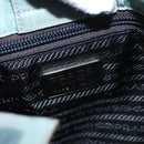 PRADA Shoulder Bag Nylon Khaki Auth 103443-17