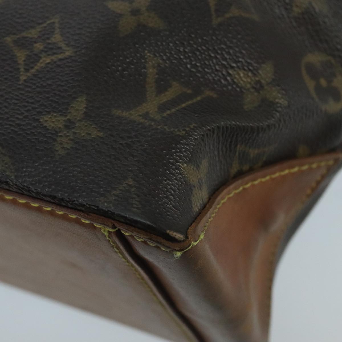 LOUIS VUITTON Monogram Cabas Piano Tote Bag M51148 LV Auth 103457