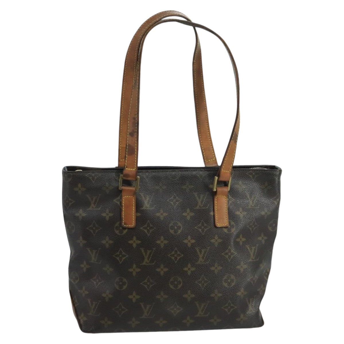 LOUIS VUITTON Monogram Cabas Piano Tote Bag M51148 LV Auth 103457